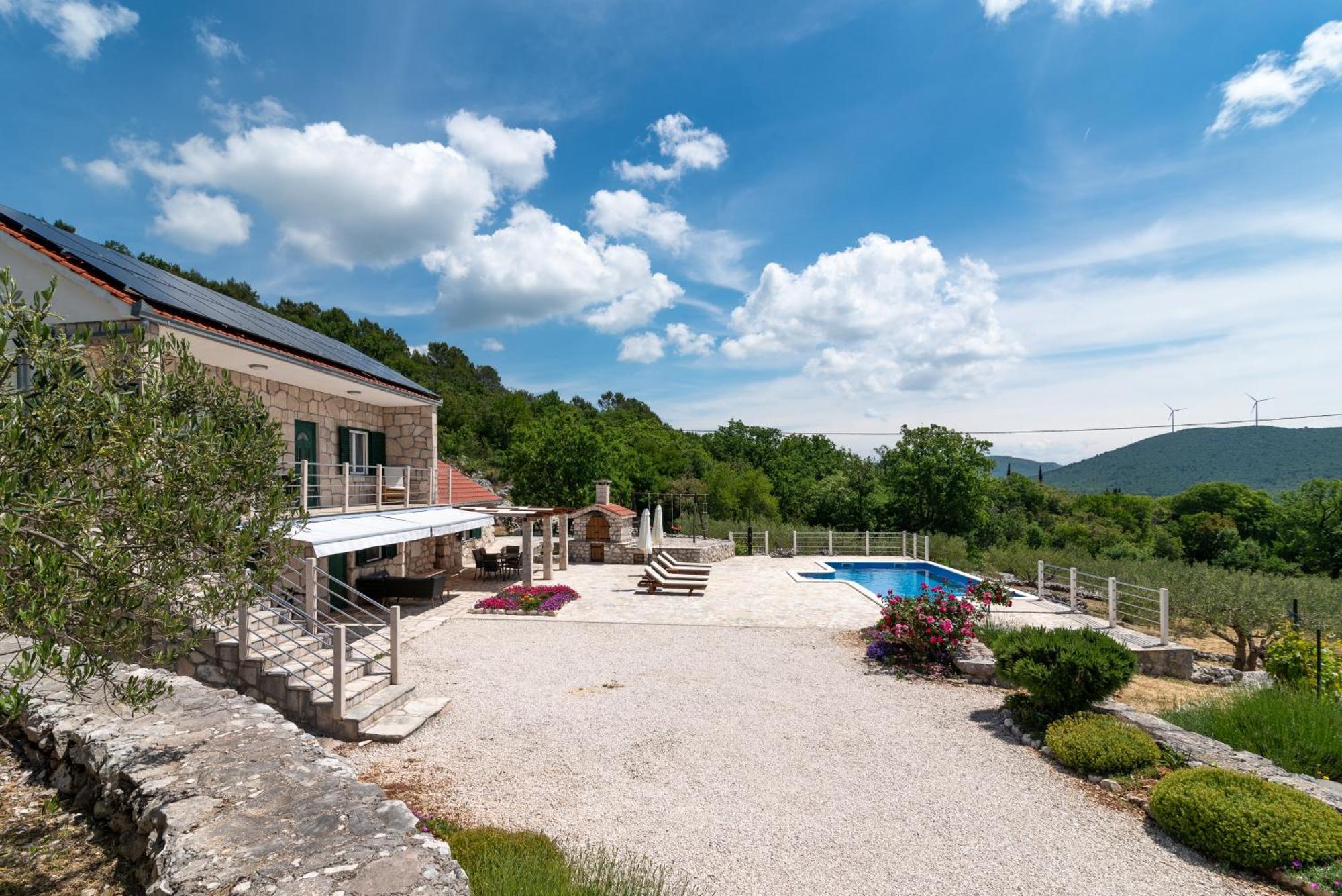 Villa Zuza Bristivica Esterno foto