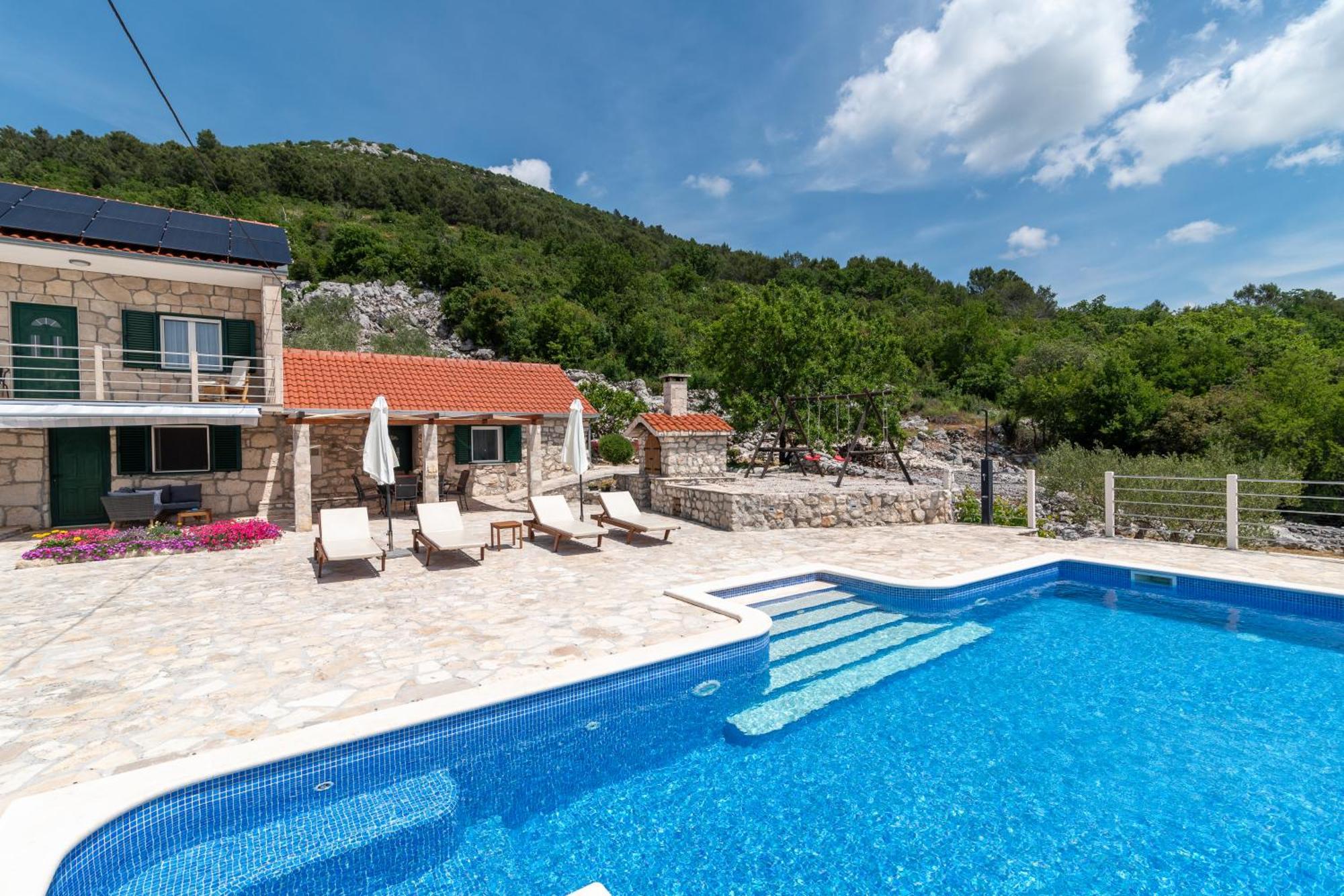 Villa Zuza Bristivica Esterno foto